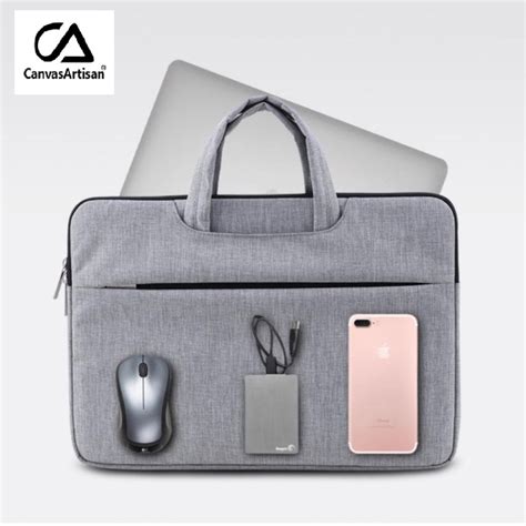 canvas artisan laptop bag